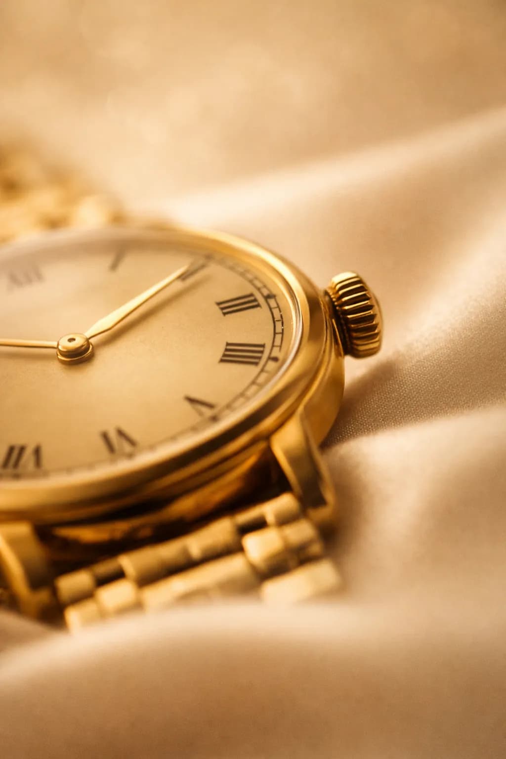 Luxus-Golduhr im Detail – Schmuckankauf bei Werner Goldankauf
